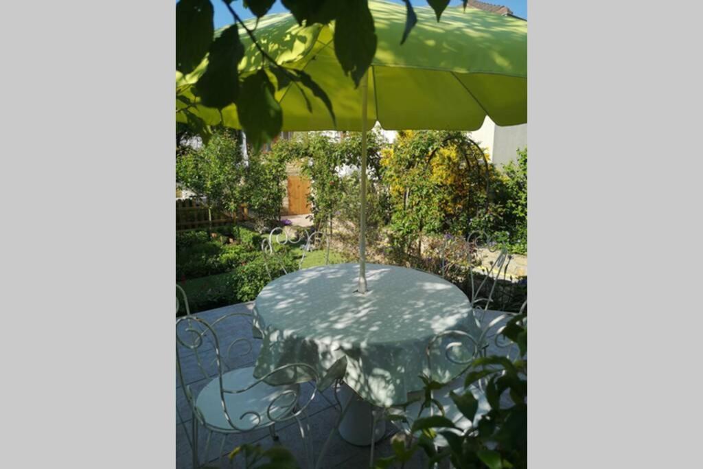 La Roseliere Maison Plain Pied Confortable Belle Decoration Jardin Magnifique 10 Mn A Pied Centre Ville Bayeux Proche Plages Du Debarquement المظهر الخارجي الصورة