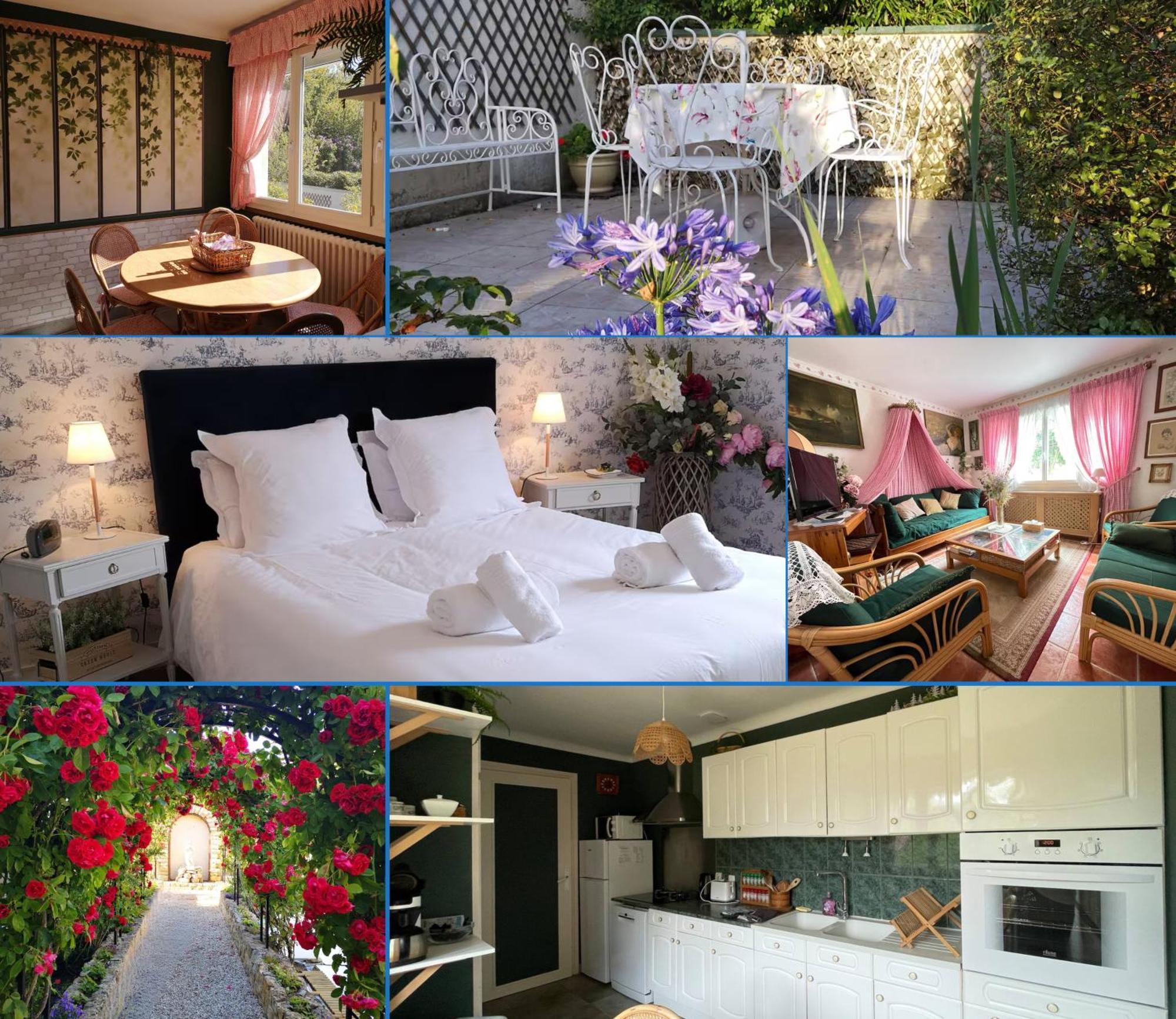 La Roseliere Maison Plain Pied Confortable Belle Decoration Jardin Magnifique 10 Mn A Pied Centre Ville Bayeux Proche Plages Du Debarquement المظهر الخارجي الصورة